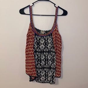 Lily White summer spaghetti strap top